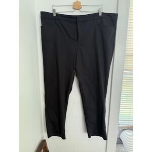 Chaps Women's Plus Black Chino Pants | Size 22W